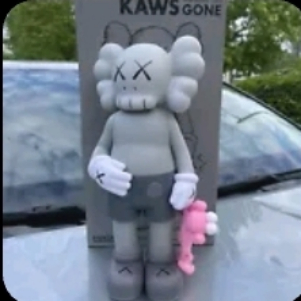 Kaws companion figure